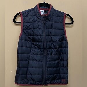 Harley Davidson Womens Black Quilted Puffer Vest Insert 3M Thinsulate Size XS